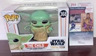 John Rosengrant Signed Autograph Baby Yoda Funko Toy Mandalorian Star Wars JSA 2