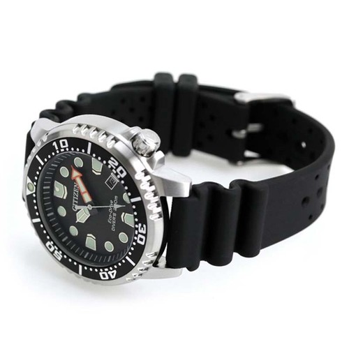 Orologio da uomo Citizen Promaster BN0156-05E GLOBAL MARINE Eco-Drive Solar Diver NUOVO - Foto 4 di 9