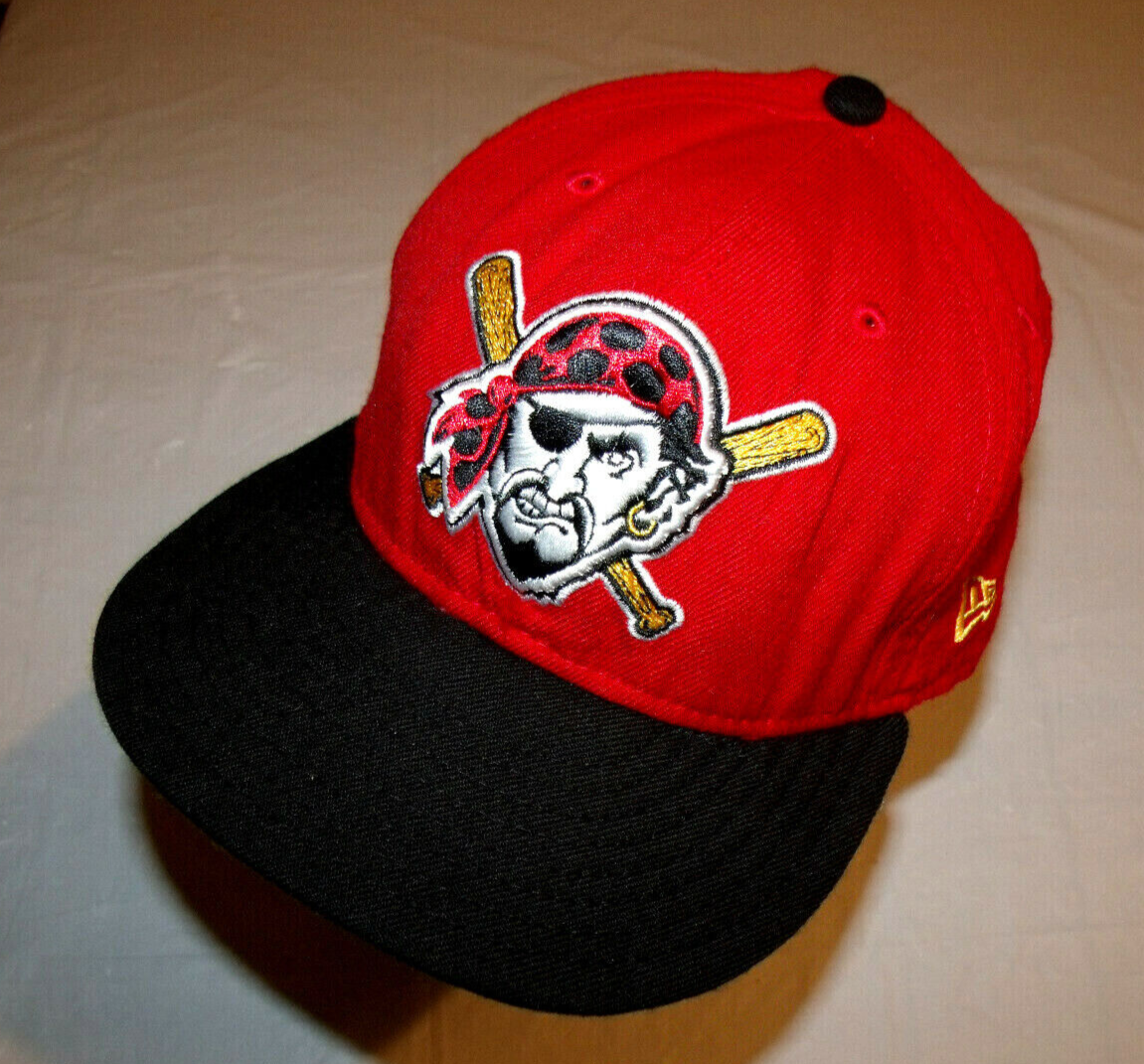 帽子 AH MURDERZ RED SPIDER PITTSBURGH PIRATES Pittsburgh Pirates Red Hat/Black Brim 1960 Side Logo 100