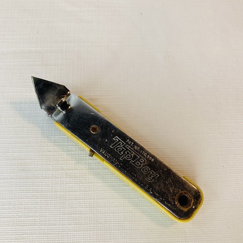 Vaughan's Tap Boy Bottle Opener Corkscrew Yellow USA Bottle Can Vintage - Imagen 5 de 14