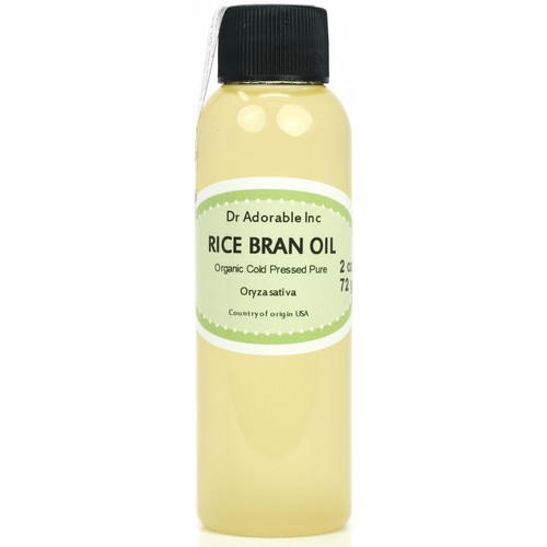RICE BRAN OIL BY DR.ADORABLE ORGANIC 100 % PURE COLD PRESSED 2 oz 4 oz-UP TO 7LB - Picture 6 of 24