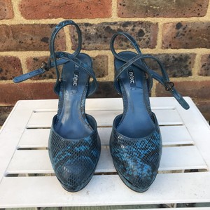 Blue Tacones Piel De Serpiente | eBay