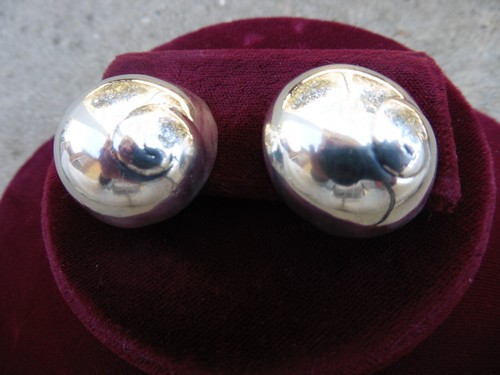 Mignon Faget Large Snail Earrings (Clips) S.S. 925 - Picture 4 of 10