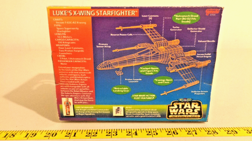 Star Wars Luke's X-Wing Starfighter Galoob Action Fleet 1996 #67030 - Picture 5 of 8