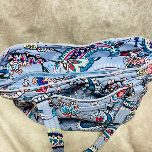 Vera Bradley Glenna Satchel Paisley Quilted Shoulder Bag Purse - Picture 4 of 10