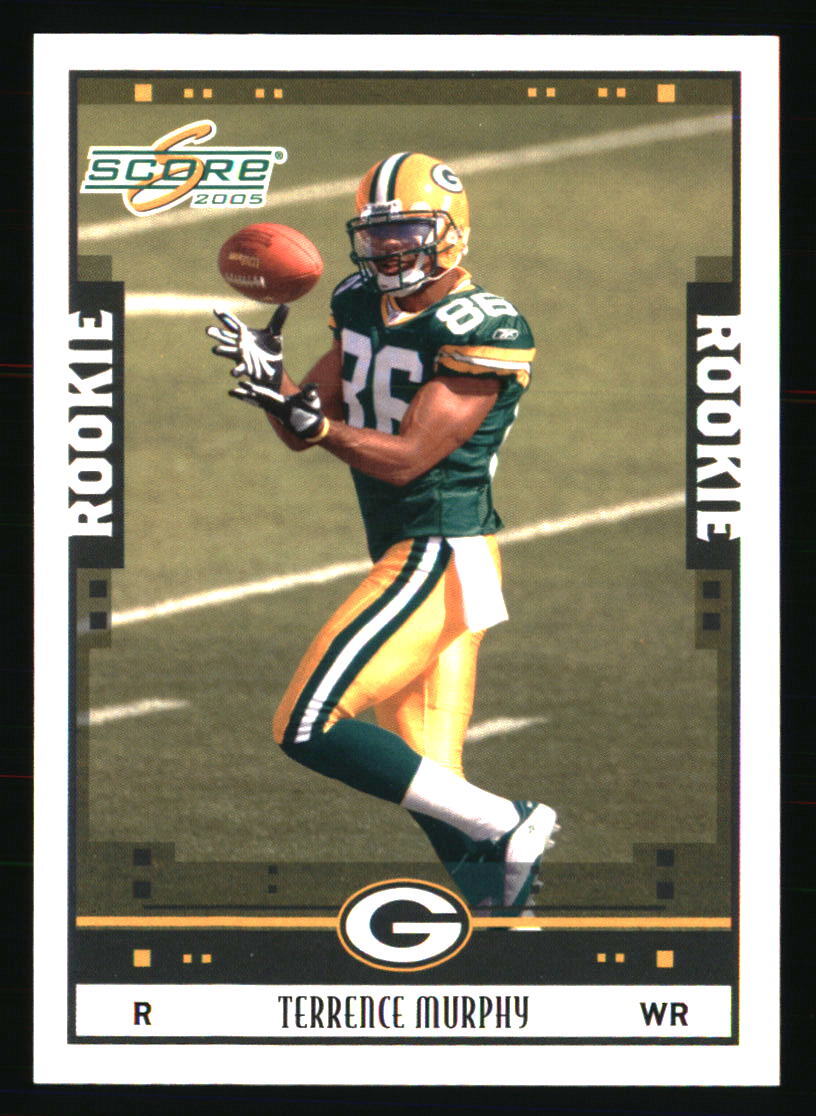 Terrence Murphy 2005 Score #365 FOOTBALL Card