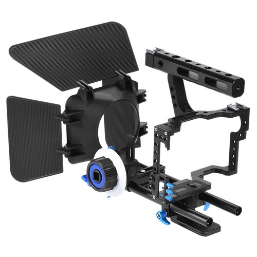 Andoer Camera Camcorder Video Cage Rig Kit for Sony A7S/A7/A7R Film Making J2Z4 - Picture 2 of 8