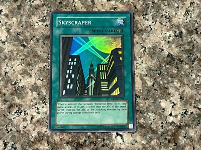 yugioh skyscraper card Skyscraper SGX1-ENA15 Yugioh Spell Card Speed Duel Academy