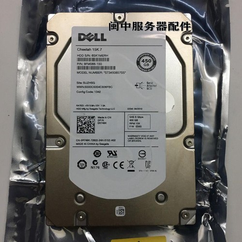 For Dell Seagate ST3450857SS 0R749K 450G 15K 3.5 6G SAS Server Hard Disk - Afbeelding 3 van 3