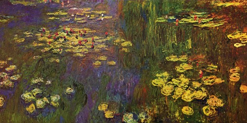Monet- Nympheas - CANVAS OR PRINT WALL ART - Picture 2 of 2