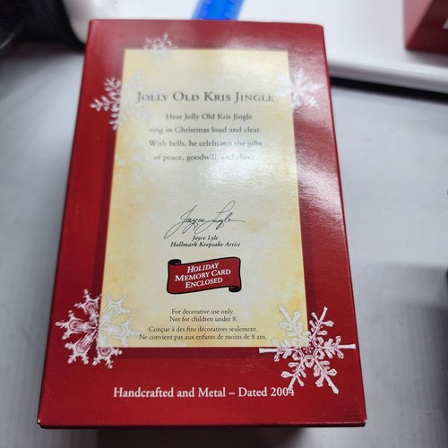 2004 Hallmark Keepsake Christmas Ornament Jolly Old Kris Jingle - Picture 2 of 4