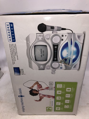 Singing Machine Karaoke System 2 Stage Monitor Disco Lights New In Box - 第 4/6 張圖片