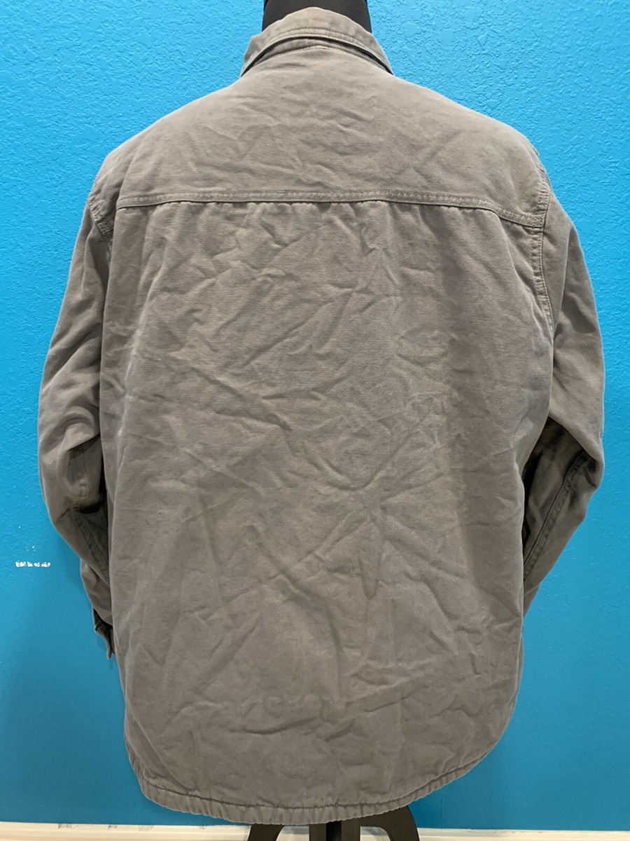 American outdoorsman men's canvas hotsell shirt jacket
