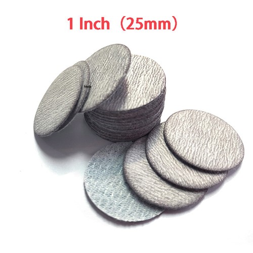 1 Inch Dry Sanding Discs Sheet 25mm Hook&Loop Sandpaper Sander Pads 60-1000 Grit - Picture 2 of 10
