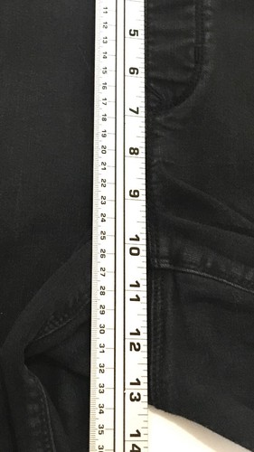 NYDJ Curves 360 distressed schwarz schlankmachende dehnbare Shorts Größe 16 - Bild 11 von 19