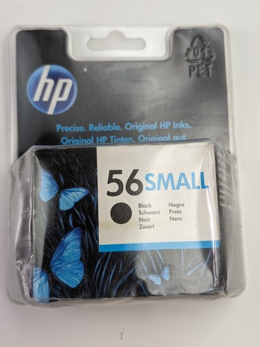 Genuine HP Inkjet 56 Small Black Expired/Expired 08.2016 for 4105 4110 4212 410 - Picture 2 of 7