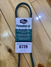 Gates 6729 Power Equipment Accessory Drive Belt - 3/8" X 29"