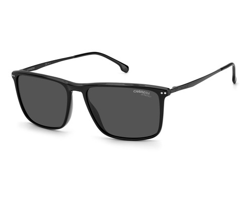 Carrera Mens Sunglasses C8049/S 0807 IR BLACK/GREY Lens 58mm - Picture 1 of 4