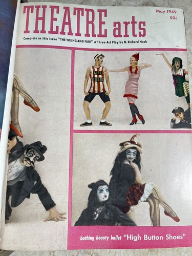 Theatre Arts Magazines Bound 1949 11 Issues Full Plays Great Information VG - Picture 5 of 18