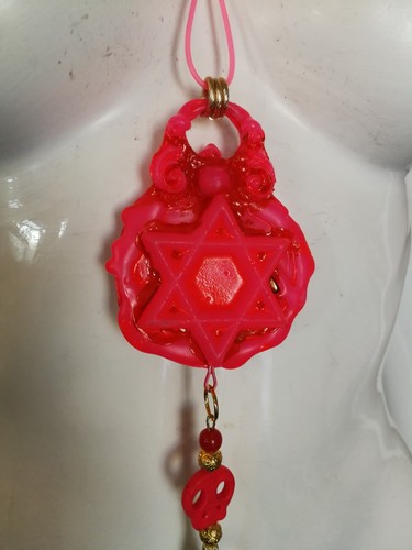 Talisman Amulet Jewish David Star Necklace Israel Hebrew Pendant Evil Eye Jewels - Picture 4 of 24