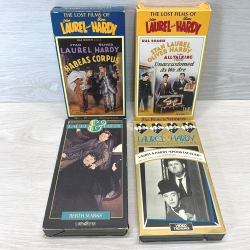 Lot of 20- Laurel and Hardy VHS TAPES Lost Films Hal Roach Nostalgia Archive - Picture 4 of 8