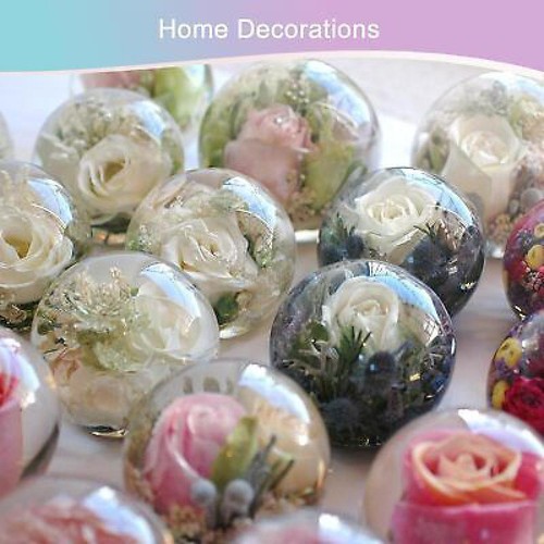 Sphere Resin Molds 8 PCS Sphere Silicone Mold Upgraded 3D Seamless Epoxy Molds