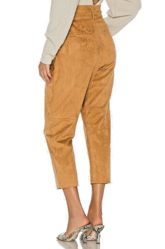 Free People Nightfall Crop Pants Camel 6 - Picture 3 of 5