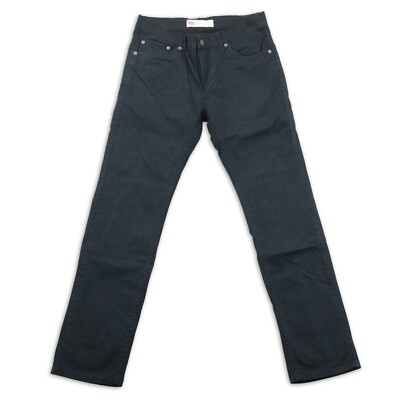 Levis Jeans 511 W30 L30 20REG Herren Hose Schwarz Denim Baumwolle Freizeit Black