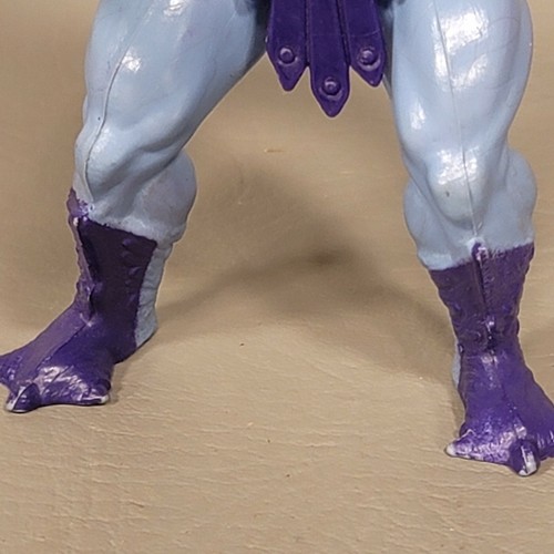 1981 Mattel Masters Of The Universe Soft Head Half Boot Skeletor Taiwan - Picture 4 of 8