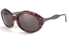 NEW VINTAGE YVES SAINT LAURENT 6556 TORTOISE OVAL YSL SUNGLASSES FRANCE