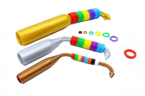 Kükenringe Geflügelringe Starterkit: Ringpistole + 16 Ringe in 8 Farben (4,5 mm) - Bild 1 von 1