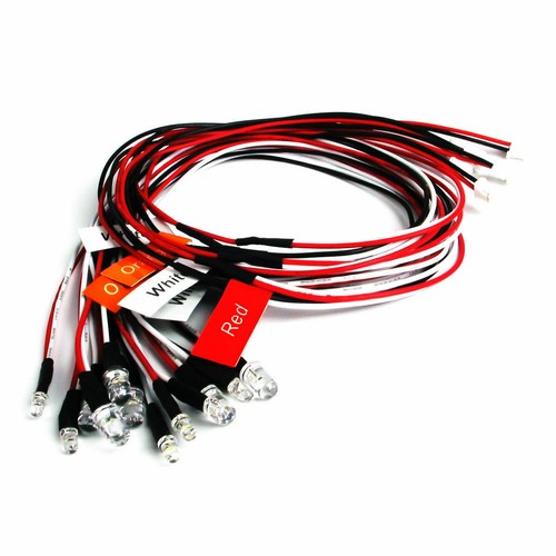 12LED 2.4ghz PPM FM Brake+Headlight+Signal Led Light Kit For 1/10 RC Car truck - Picture 4 of 7