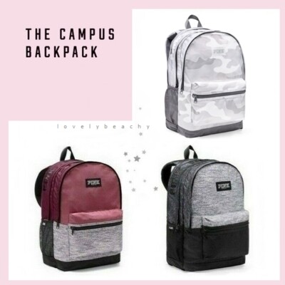 victorias secret pink campus backpack