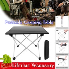 Folding Camping Table Aluminium Picnic Portable Party BBQ Tables Indoor Outdoor