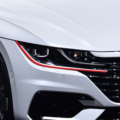 Devil Eye® Scheinwerfer Folie für Arteon Stripe Tuning Zubehör Streifen KX004