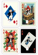 Monopoly Guy Ace of Diamonds Credit Debit ATM Card Skin Sticker Diamond Go Games