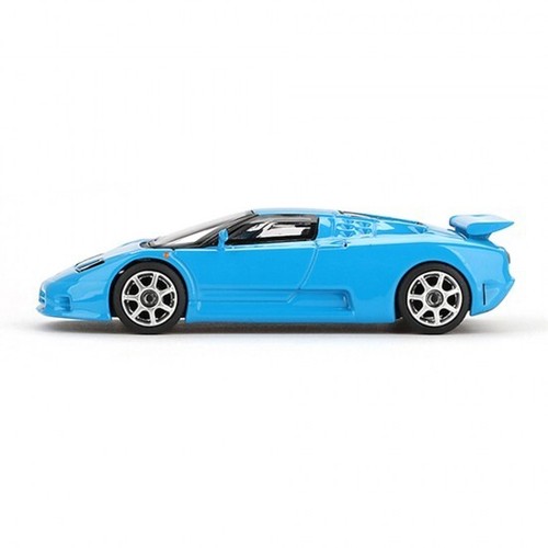 Mini GT 1:64 Diecast Model Car Bugatti EB110 Super Sport Blue - Picture 3 of 3