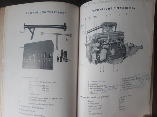 BORGWARD : Der große BORGWARD , Betriebsanleitung , Februar 1961, deutsch - Zdjęcie 5 z 6