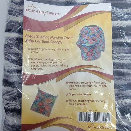 Breastfeeding Cover Baby Nursing Scarf Multi Use Car Seat Cart Stroller Canopy - Bild 2 von 5