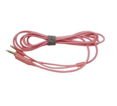 3.5mm Pink Cable Wire To two Device for Razer Kraken BT Kitty Edition Extension