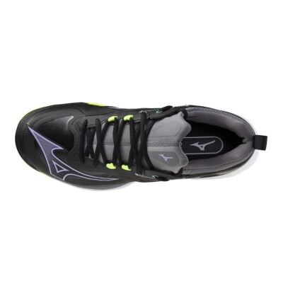 Mizuno Badminton Shoes WAVE CLAW NEO 3 Black/Purple/Lime