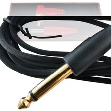 Premium Silicone Soft Tattoo RCA Clip Cord 6 ft for Rotary Tattoo Pen Machine