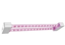 2 ft. 2-Light Hydroponic Grow Light Plants 19-Watt White LED Linkable Hang Mount