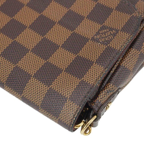 LOUIS VUITTON Favorite MM Damier Ebene Crossbody Bag Brown - Picture 5 of 13