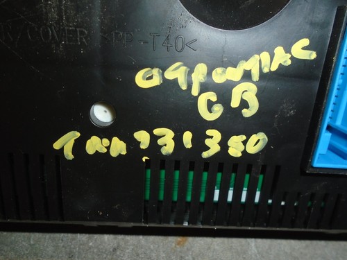 2009 Pontiac G3 Speedometer Instrument Gauge Cluster OEM - Foto 3 di 5