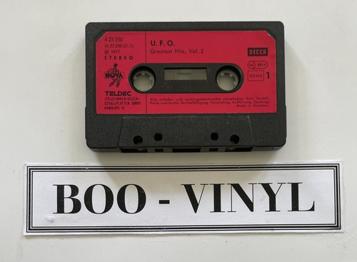 UFO - Greatest Hits Vol 2 Cassette Tape rare heavy metal EX / EX Condition - Picture 5 of 7