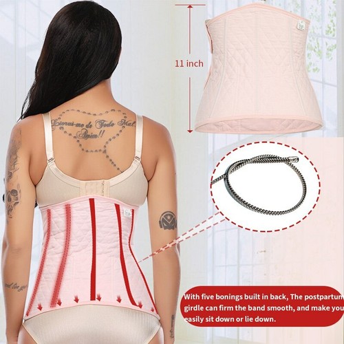 Women C Section After Birth Belt Back Support Belly Wrap Maternity Body Shaper - Picture 6 of 24