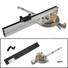 Woodworking Mitre Guide Gauge Angle Stop Bandsaw Router Table Saw Aluminum