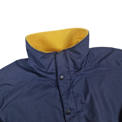 Musto Snugs Polartec Jacke Herren dunkelblau Medium 90s Vintage Fleece gefüttert - Bild 4 von 21