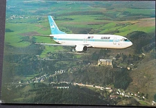 46532 AK Airplane Airport Luxair Luxembourg Airlines Boeing 737-400